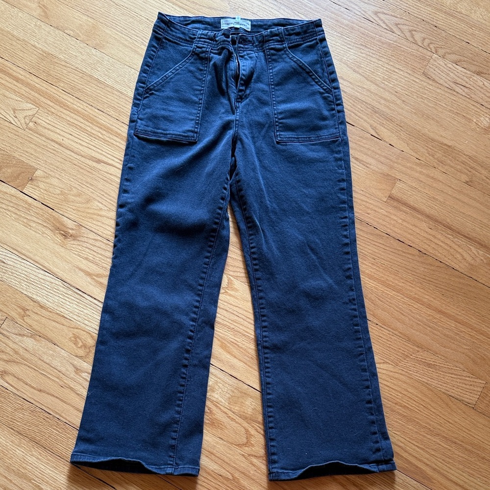 Navy Flare Women's Jeans